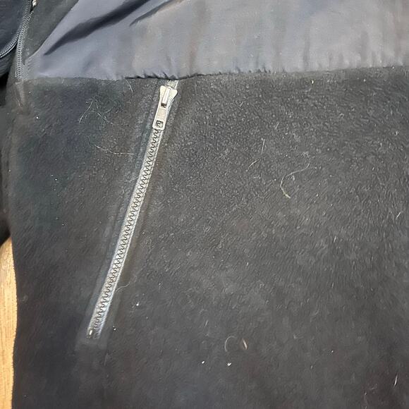 The North Face Men’s Blk/Grey Denali Fleece Jacket Sz L Polartec Full Zip Hiking - Picture 4 of 7